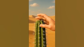 Removing cactus spines 🤕 (3D Animation)