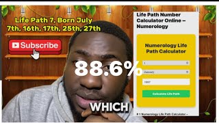 Life path 7, Born 7th, 16th, 17th, 25th, 27th| July | 1970’s | Watch!