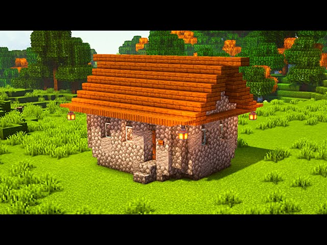 casas simples minecraft de pedra｜Recherche TikTok