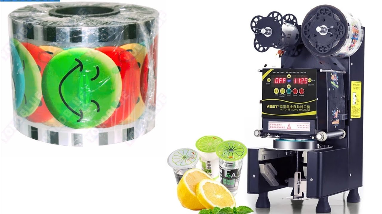 Business à lancer en 2023 avec cette machine de scellage automatique des gobelets