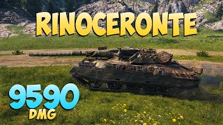 картинка: Rinoceronte - 6 Kills 9.5K DMG - Зверь машина! - Мир Танков