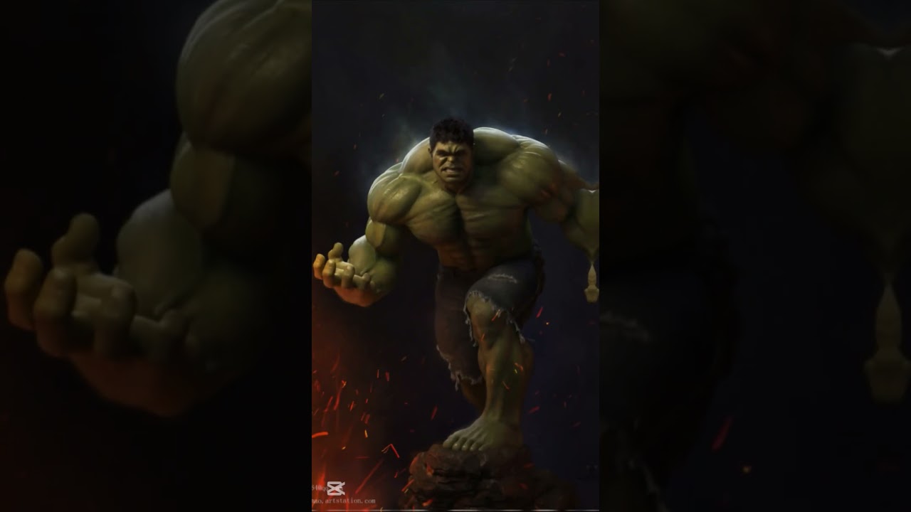 HULK AS A SPACE MARINE