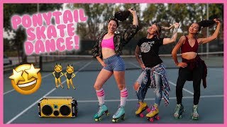 In this episode of planet roller skate morgan weske teaches us the
dance choreography she created to song ponytail by haschak sisters.
shop ska...