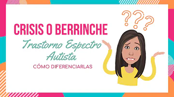 ¿Cómo son las crisis del autismo?