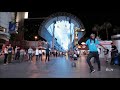 Hot music  soho street dance remix  by booker forte wide view bboy popping krump litefeet