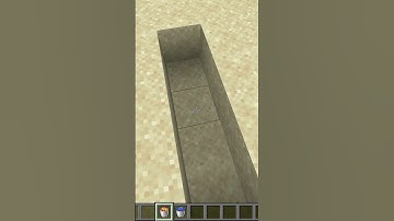 HOW TO MAKE A COBBLESTONE GENERATOR IN MINECRAFT #minecraft #shorts #gaming