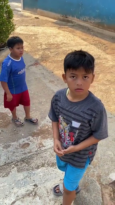 #prank yang jual kaki anak kecil auto langsung lari😂