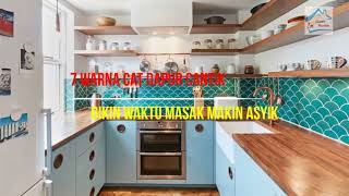 7 Warna Cat Dapur Cantik, Bikin Waktu Masak Makin Asyik