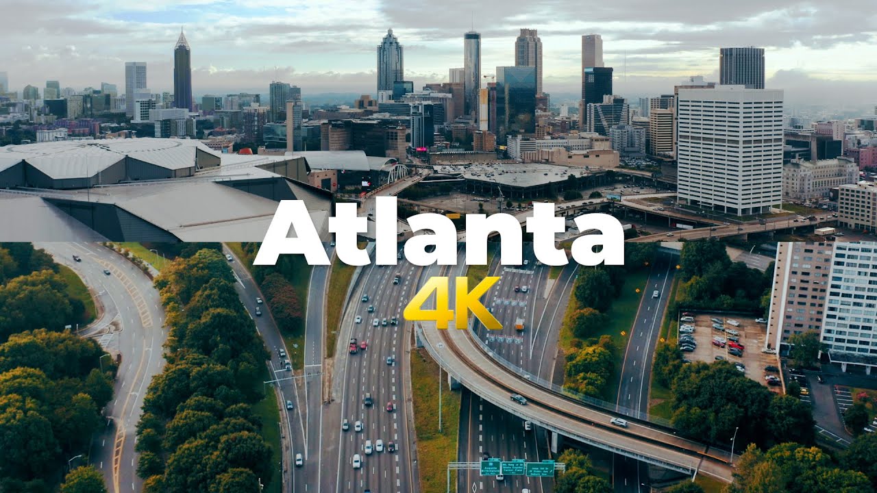 NEW Downtown Atlanta Cinematic Drone Footage YouTube