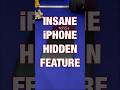 Most Insane iPhone HIDDEN Feature Ever !!! #iphone #apple