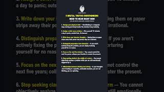 Overthinkers: This Will Hurt, But You Need It🤯 #shorts #overthinking #stressrelief #asmr