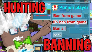 Hunting & BANNING Scammers (hackers) Ep. 21 - Growtopia