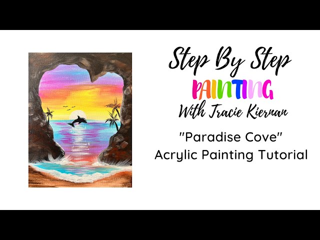 8 Flat Brush Acrylic Painting Techniques - Tracie Kiernan - Step By Step  Painting