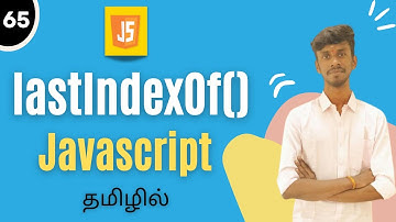 lastIndexOf Method In JavaScript Tamil | JavaScript Array Methods | #javascript #lastindexof #array