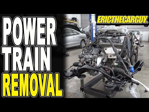 2003 Honda Pilot Powertrain Removal