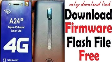 Itel A24 (L5007) Firmware Flash File Free Download