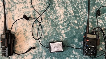 Baofeng UV-5R Portable Temporary GMRS Repeater - Part 1 - Operational Testing - Proof Of Concept