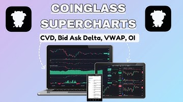 CoinGlass Supercharts | Order flow analysis | CVD,  Bid Ask , OI & Liquidations