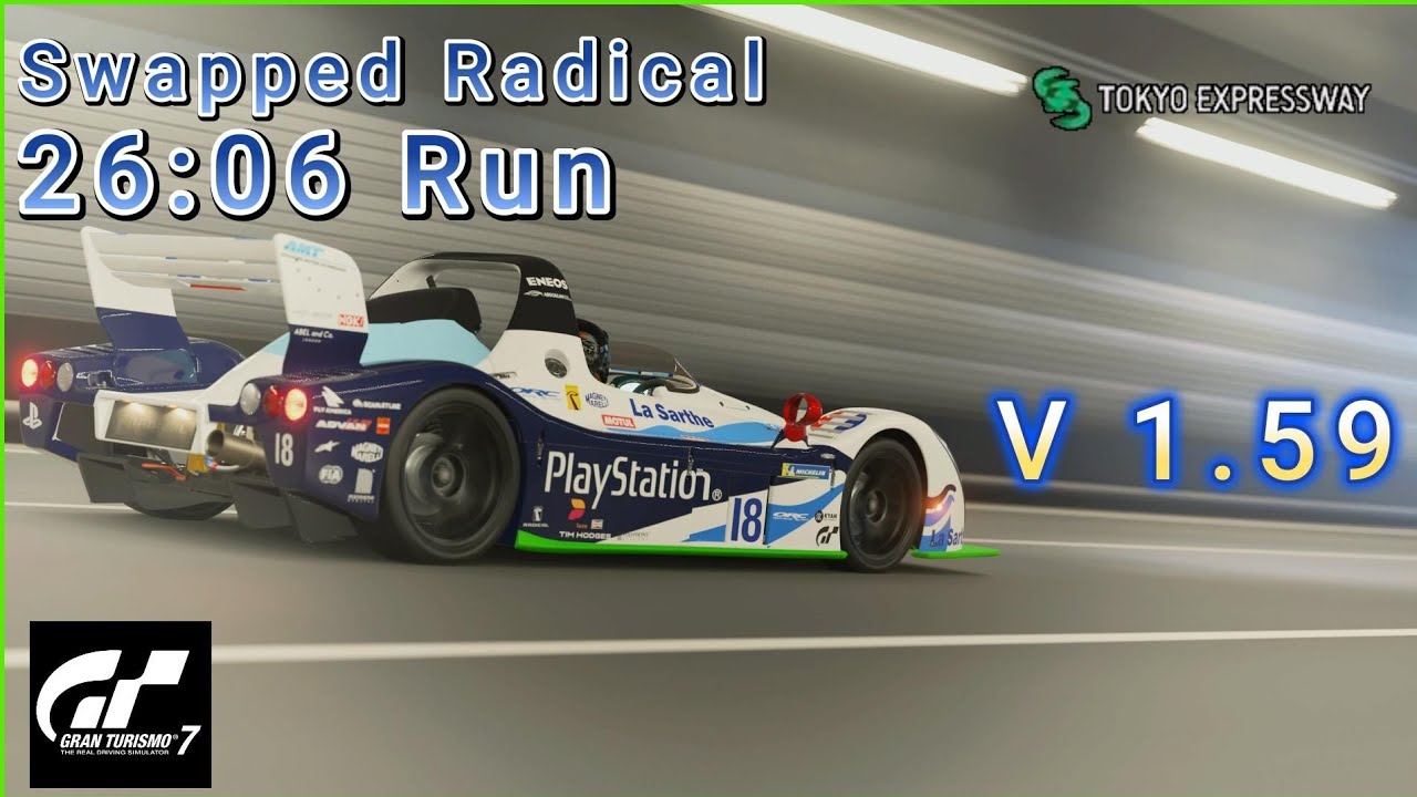 GT7 Swapped Radical Tokyo Expressway 600 Build V 1.59