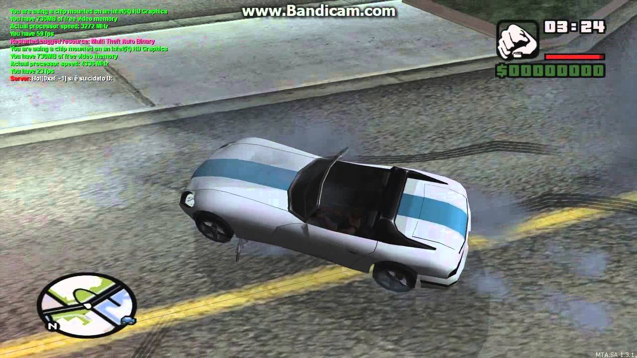 MTA SA Scripts : The M4 Killer (Test) - YouTube