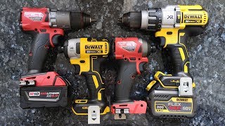 Про надежность. Dewalt vs Milwaukee.