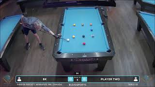 BK vs PLAYER TWO - HIDDEN POCKET - TABLE 10 | EvoSports