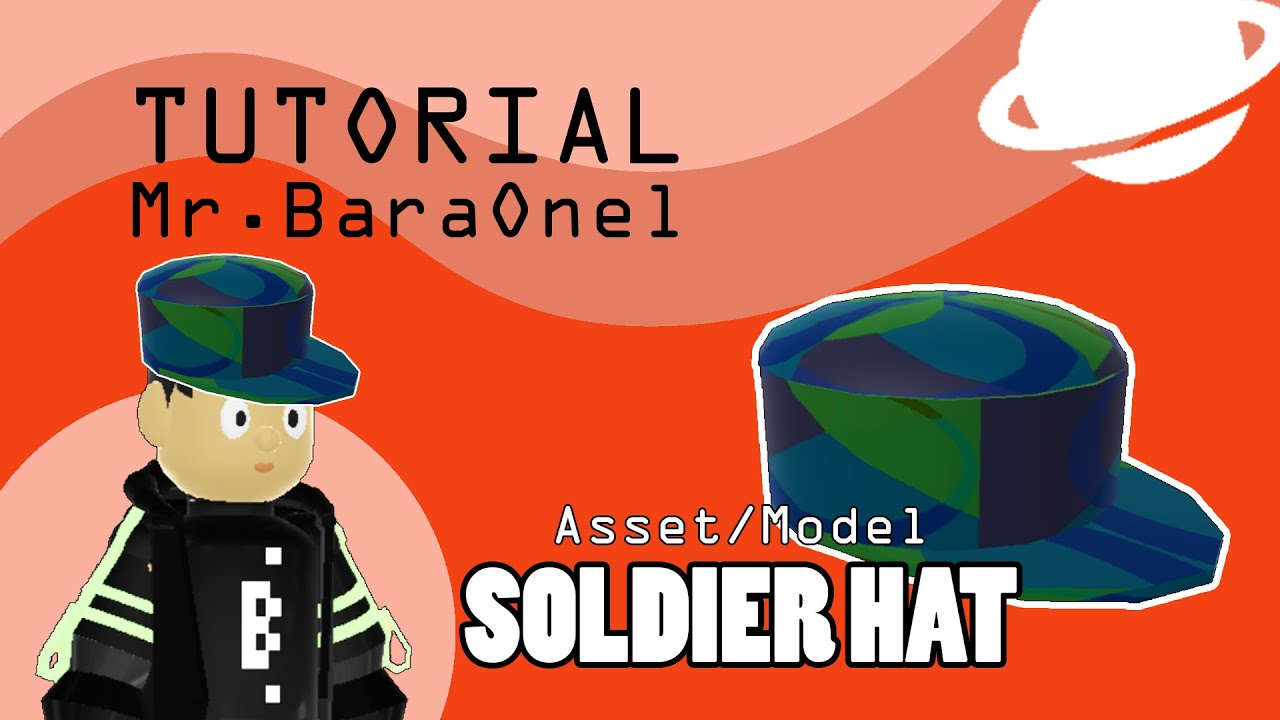 UNI Tutorial Head Accessories SOLDIER HAT YouTube