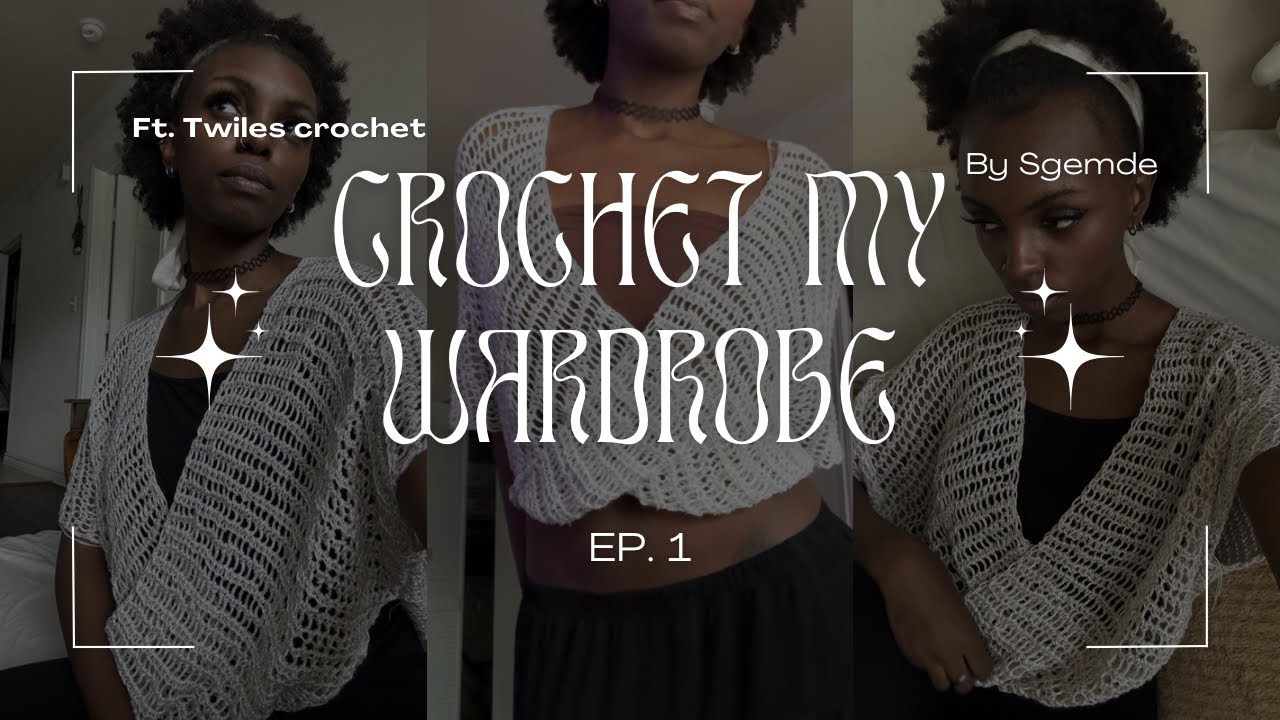 Crochet Vlog| crocheting my summer wardrobe 🌞