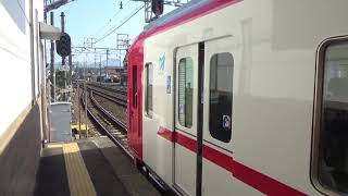 ［3100系の新塗装！］3100系3107F　岐南発車