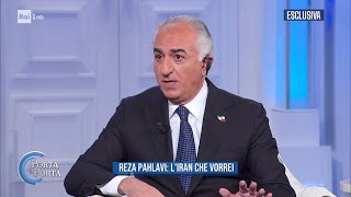 Lintervista Esclusiva A Reza Pahlavi Liran Che Vorrei - Porta A Porta 15042026