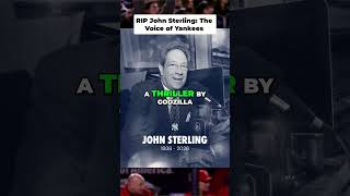 John Sterling Gave Us More Than Calls He Gave Us Memories #Yankees #Baseball #rip