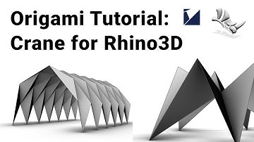 Origami Tutorial: Crane for Rhino3D