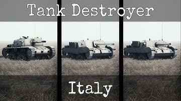 Italy Tank Destroyers