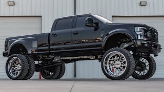 Any Level Lift Dually with over 1,300 Horsepower and 30's - Walk Through On This 2017 F450 Platinum!