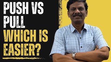 ⚖️ Pull vs Push – Which is Easier and Why (According to Physics)?