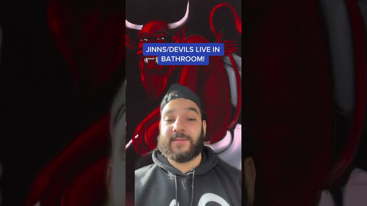 Jinns and Devils live in the bathroom 😧Dua before entering bathroom