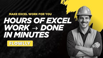 Speed Up Your Excel Workflows with Flowlly | Expense, Schedule, JHA Forms