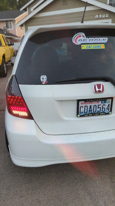 GD3 Honda Fit 2007 JDM Custom LED Tail Lights