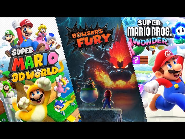 Nintendo Switch super mario 3D World +super mario wonder Super Mario™ 3D World + Bowser's Fury for Nintendo Switch