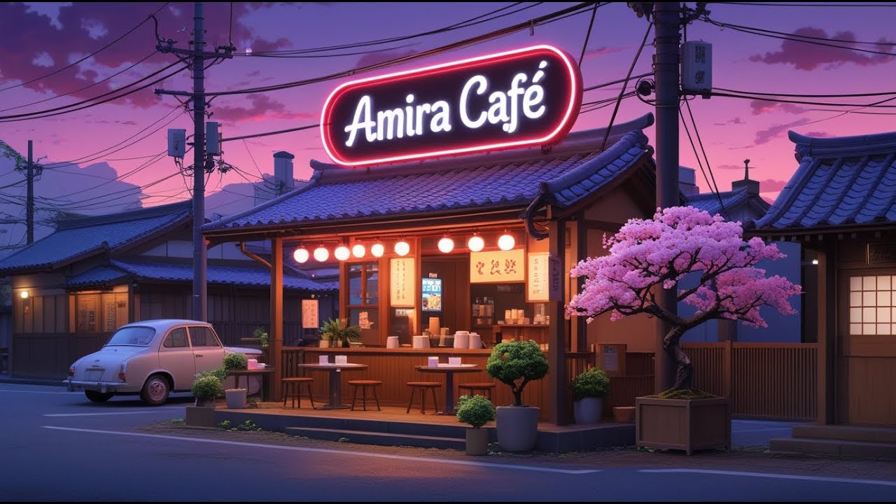 Quiet Café Lofi for Rainy Workdays ☁️ 1980s Chillhop Beats with Retro Ambience