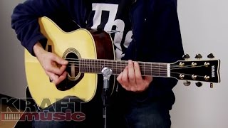 Yamaha LL6 ARE Handcrafted Acoustic Guitar Performance