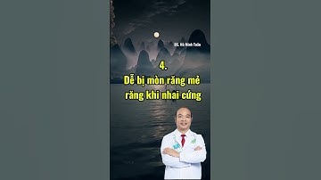 6 dấu hiệu men răng yếu #nhakhoaasia #songkhoe #suckhoe #phattrienbanthan