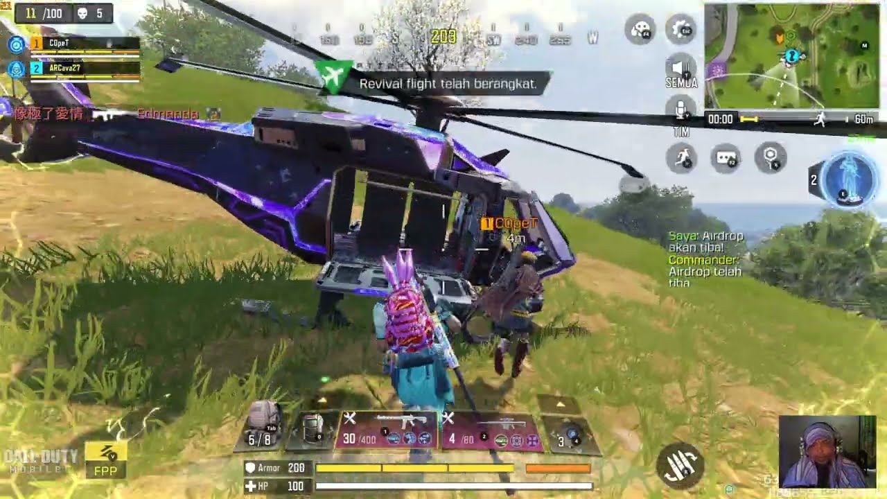 CODM J4F Winner Duo With Copet Muter-muter Mabar