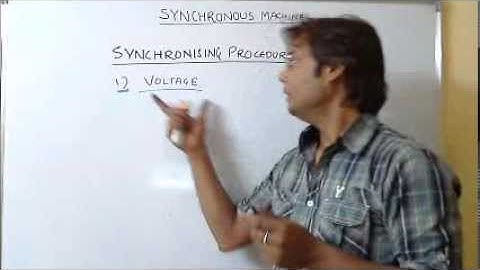 Synchronous Machine Part 7  for ies gate psu students