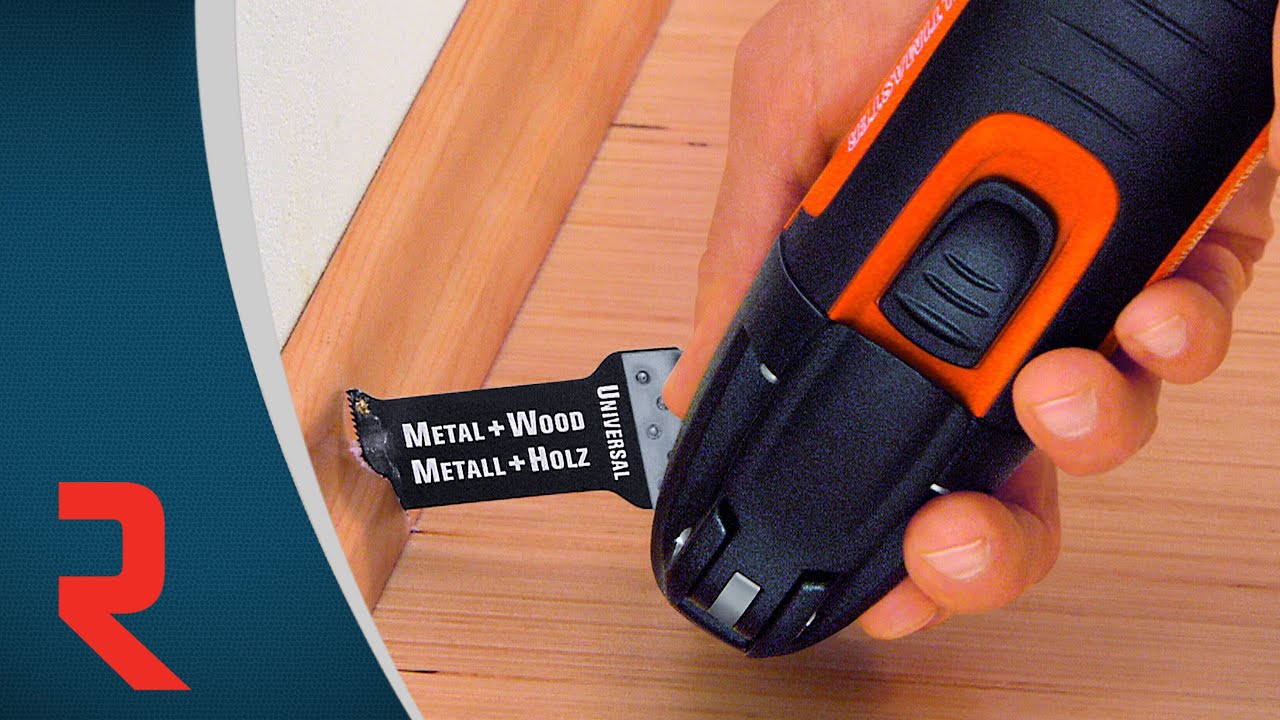 How to custom cut a baseboard prior to kitchen cabinet installation - YouTube