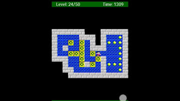 Sokoban solution level 24