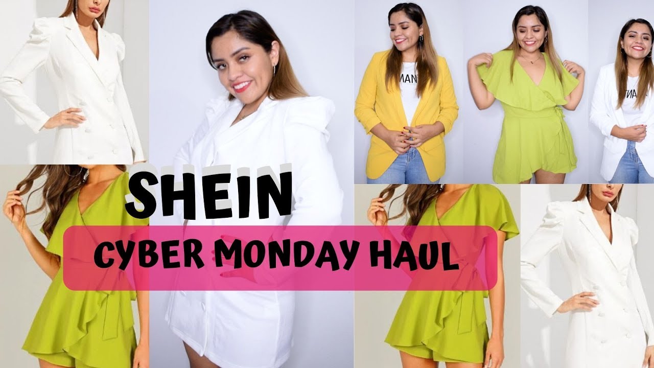 MEGA HAUL SHEIN CYBER MONDAY OFERTAS GAMARRA YouTube