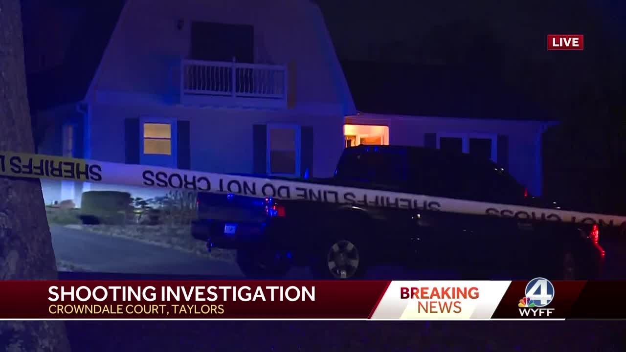 Coroner responds to Greenville County shooting - YouTube