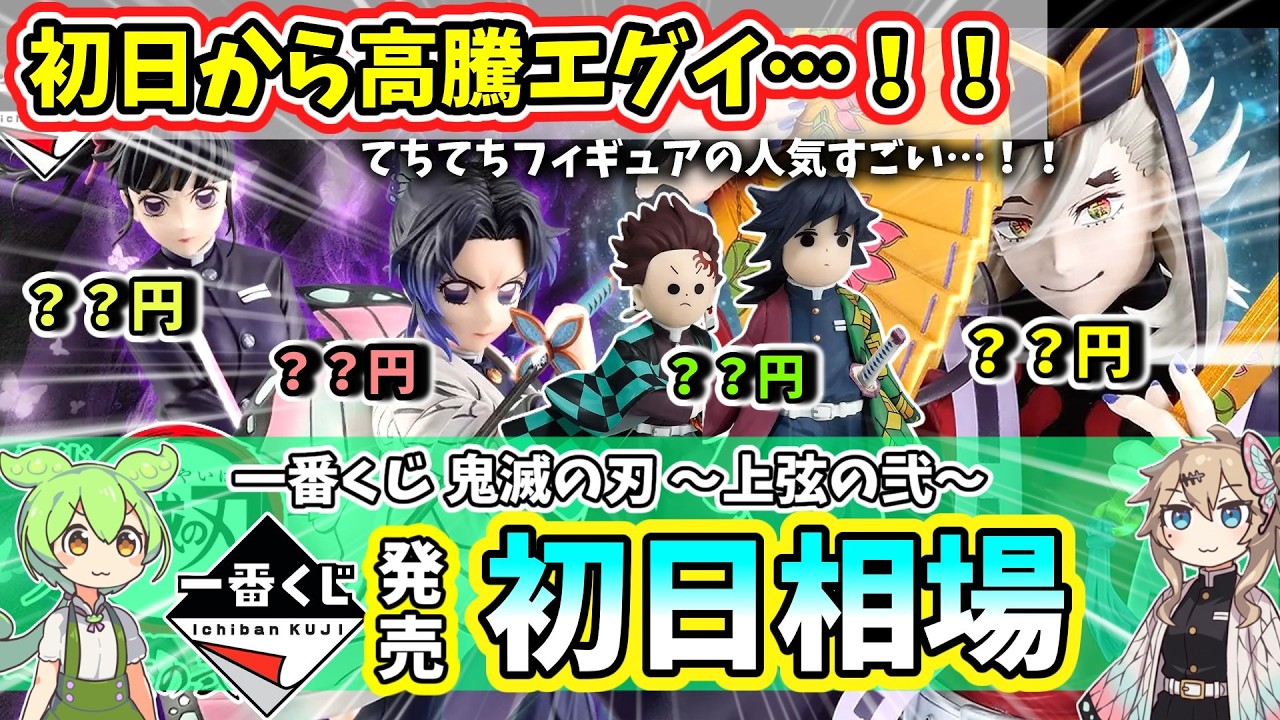 Day One Market Prices] Ichiban Kuji Demon Slayer: Kimetsu no Yaiba