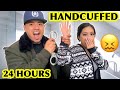 HANDCUFFED TO MY BOYFRIEND FOR 24 HOURS! **NEVER AGAIN**